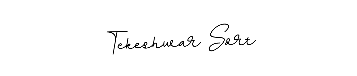 Tekeshwar Sort stylish signature style. Best Handwritten Sign (BallpointsItalic-DORy9) for my name. Handwritten Signature Collection Ideas for my name Tekeshwar Sort. Tekeshwar Sort signature style 11 images and pictures png