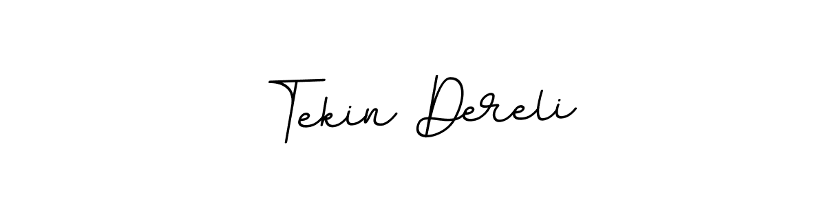 You should practise on your own different ways (BallpointsItalic-DORy9) to write your name (Tekin Dereli) in signature. don't let someone else do it for you. Tekin Dereli signature style 11 images and pictures png