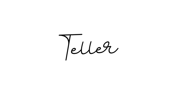 Teller stylish signature style. Best Handwritten Sign (BallpointsItalic-DORy9) for my name. Handwritten Signature Collection Ideas for my name Teller. Teller signature style 11 images and pictures png