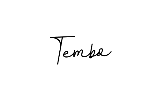 It looks lik you need a new signature style for name Tembo. Design unique handwritten (BallpointsItalic-DORy9) signature with our free signature maker in just a few clicks. Tembo signature style 11 images and pictures png