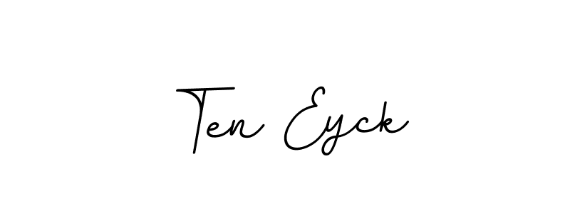 Use a signature maker to create a handwritten signature online. With this signature software, you can design (BallpointsItalic-DORy9) your own signature for name Ten Eyck. Ten Eyck signature style 11 images and pictures png