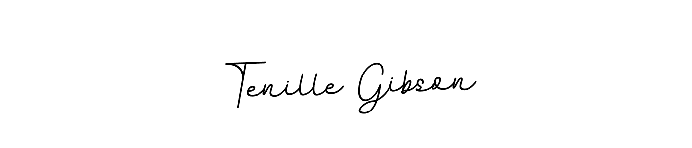 Use a signature maker to create a handwritten signature online. With this signature software, you can design (BallpointsItalic-DORy9) your own signature for name Tenille Gibson. Tenille Gibson signature style 11 images and pictures png