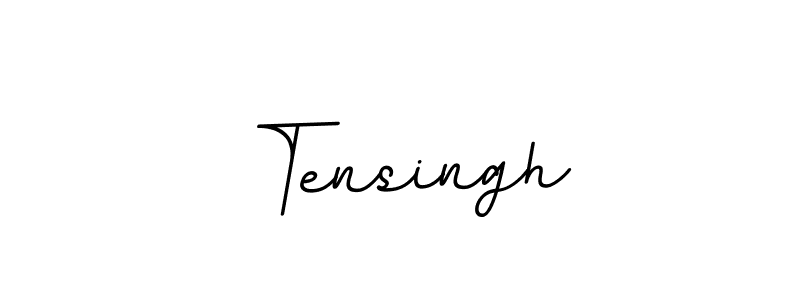 Create a beautiful signature design for name Tensingh. With this signature (BallpointsItalic-DORy9) fonts, you can make a handwritten signature for free. Tensingh signature style 11 images and pictures png