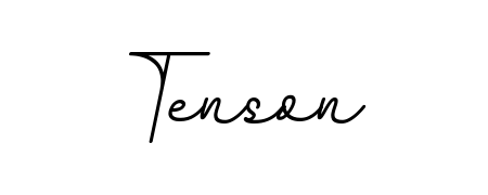 Stand out with a creative autograph for Tenson. The BallpointsItalic-DORy9 styling blends modern aesthetics with classic signature flourishes. Tenson signature style 11 images and pictures png
