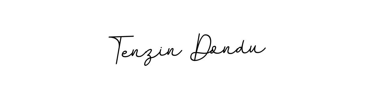 Create a beautiful signature design for name Tenzin Dondu. With this signature (BallpointsItalic-DORy9) fonts, you can make a handwritten signature for free. Tenzin Dondu signature style 11 images and pictures png