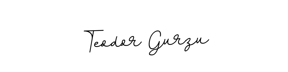 The best way (BallpointsItalic-DORy9) to make a short signature is to pick only two or three words in your name. The name Teodor Gurzu include a total of six letters. For converting this name. Teodor Gurzu signature style 11 images and pictures png