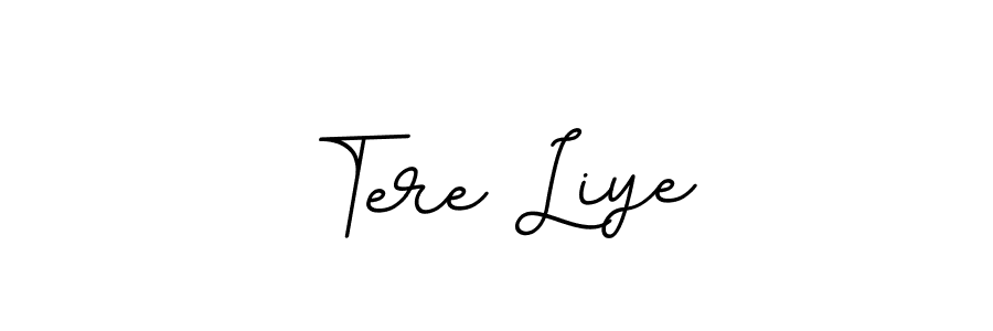 This is the best signature style for the Tere Liye name. Also you like these signature font (BallpointsItalic-DORy9). Mix name signature. Tere Liye signature style 11 images and pictures png