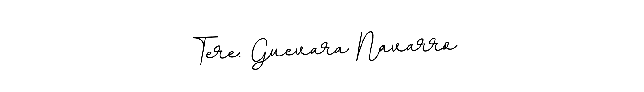 Tere. Guevara Navarro stylish signature style. Best Handwritten Sign (BallpointsItalic-DORy9) for my name. Handwritten Signature Collection Ideas for my name Tere. Guevara Navarro. Tere. Guevara Navarro signature style 11 images and pictures png