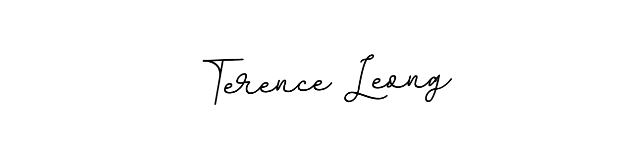 Terence Leong stylish signature style. Best Handwritten Sign (BallpointsItalic-DORy9) for my name. Handwritten Signature Collection Ideas for my name Terence Leong. Terence Leong signature style 11 images and pictures png