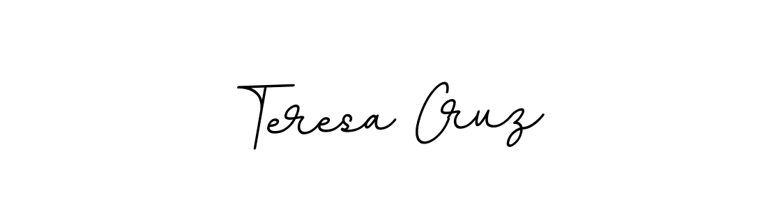 Make a beautiful signature design for name Teresa Cruz. With this signature (BallpointsItalic-DORy9) style, you can create a handwritten signature for free. Teresa Cruz signature style 11 images and pictures png