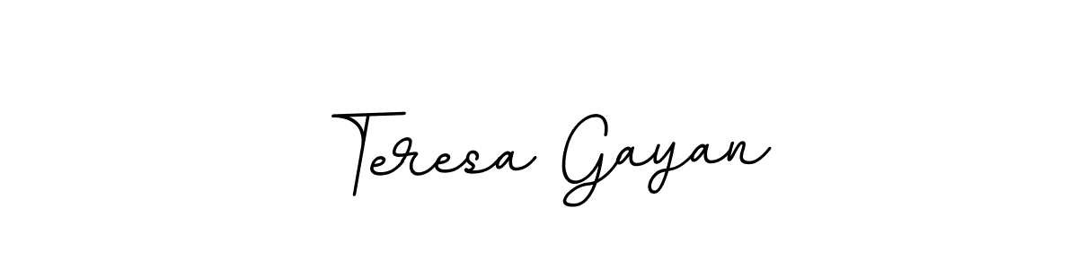 Best and Professional Signature Style for Teresa Gayan. BallpointsItalic-DORy9 Best Signature Style Collection. Teresa Gayan signature style 11 images and pictures png
