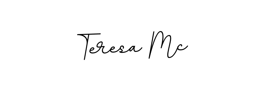 Make a beautiful signature design for name Teresa Mc. Use this online signature maker to create a handwritten signature for free. Teresa Mc signature style 11 images and pictures png
