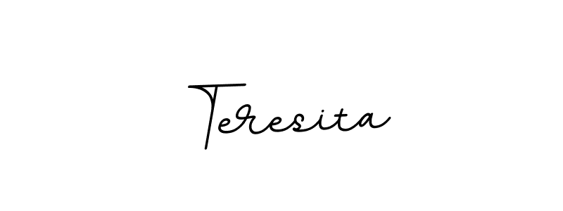 Also we have Teresita name is the best signature style. Create professional handwritten signature collection using BallpointsItalic-DORy9 autograph style. Teresita signature style 11 images and pictures png