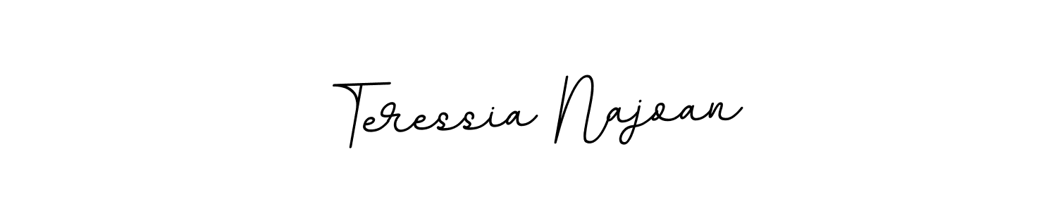 How to Draw Teressia Najoan signature style? BallpointsItalic-DORy9 is a latest design signature styles for name Teressia Najoan. Teressia Najoan signature style 11 images and pictures png