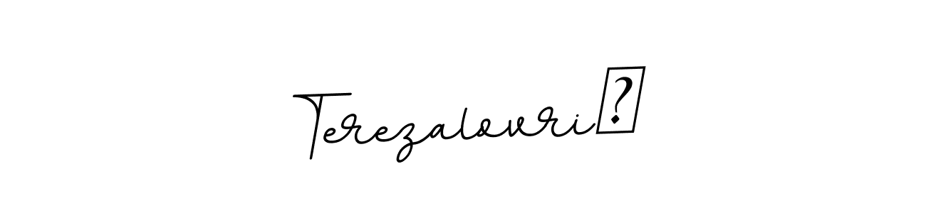 Make a short TerezalovriĆ signature style. Manage your documents anywhere anytime using BallpointsItalic-DORy9. Create and add eSignatures, submit forms, share and send files easily. TerezalovriĆ signature style 11 images and pictures png