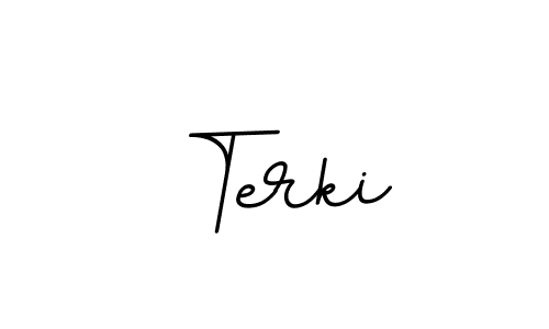 Similarly BallpointsItalic-DORy9 is the best handwritten signature design. Signature creator online .You can use it as an online autograph creator for name Terki. Terki signature style 11 images and pictures png