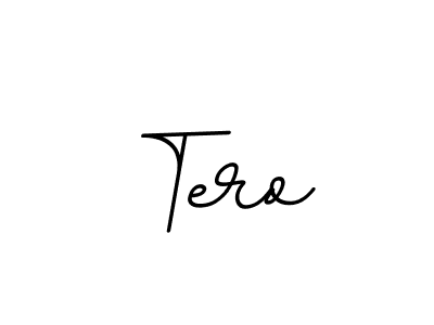 How to make Tero name signature. Use BallpointsItalic-DORy9 style for creating short signs online. This is the latest handwritten sign. Tero signature style 11 images and pictures png