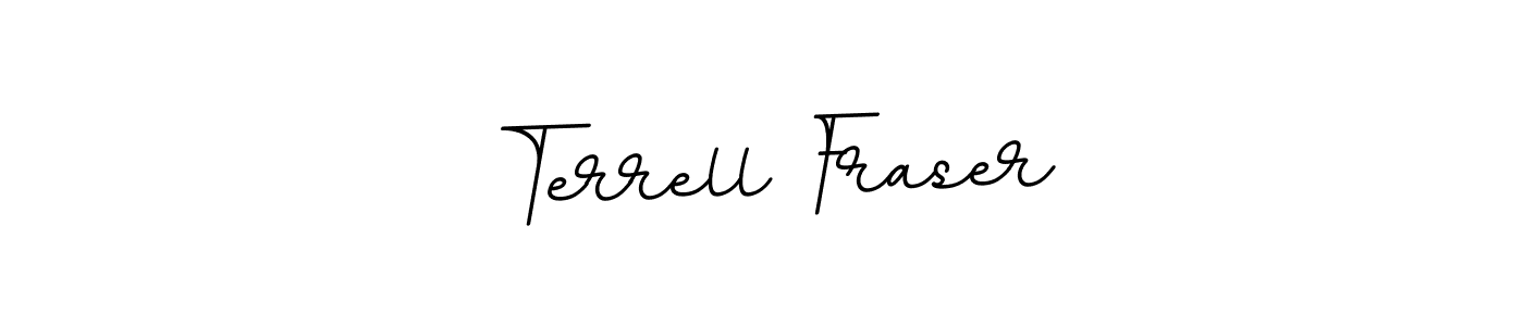 How to make Terrell Fraser signature? BallpointsItalic-DORy9 is a professional autograph style. Create handwritten signature for Terrell Fraser name. Terrell Fraser signature style 11 images and pictures png