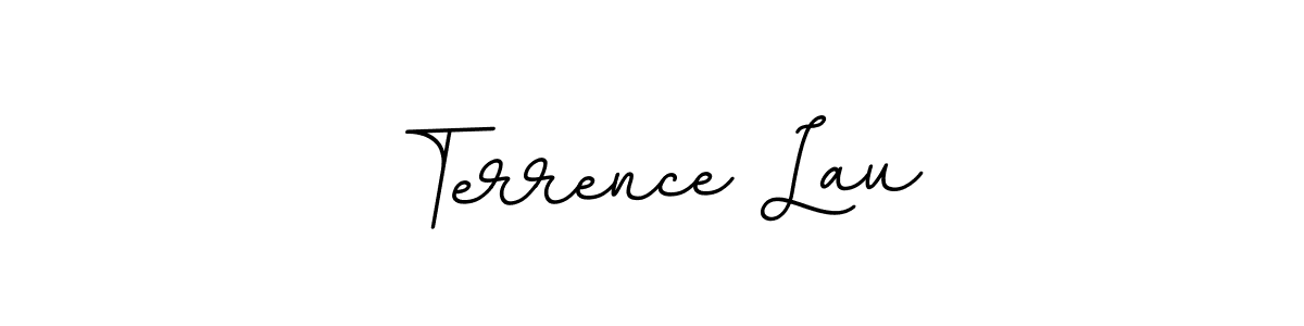 Use a signature maker to create a handwritten signature online. With this signature software, you can design (BallpointsItalic-DORy9) your own signature for name Terrence Lau. Terrence Lau signature style 11 images and pictures png