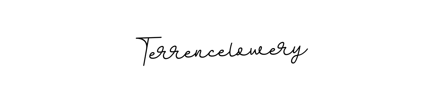 Also we have Terrencelowery name is the best signature style. Create professional handwritten signature collection using BallpointsItalic-DORy9 autograph style. Terrencelowery signature style 11 images and pictures png
