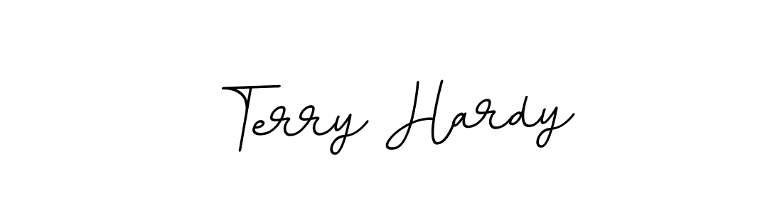 You should practise on your own different ways (BallpointsItalic-DORy9) to write your name (Terry Hardy) in signature. don't let someone else do it for you. Terry Hardy signature style 11 images and pictures png