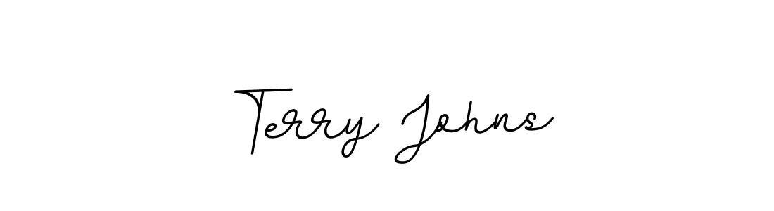 You should practise on your own different ways (BallpointsItalic-DORy9) to write your name (Terry Johns) in signature. don't let someone else do it for you. Terry Johns signature style 11 images and pictures png
