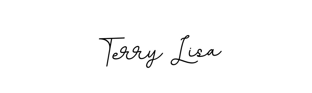 Create a beautiful signature design for name Terry Lisa. With this signature (BallpointsItalic-DORy9) fonts, you can make a handwritten signature for free. Terry Lisa signature style 11 images and pictures png