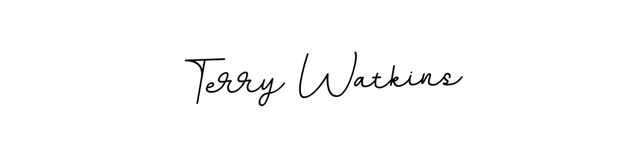 It looks lik you need a new signature style for name Terry Watkins. Design unique handwritten (BallpointsItalic-DORy9) signature with our free signature maker in just a few clicks. Terry Watkins signature style 11 images and pictures png