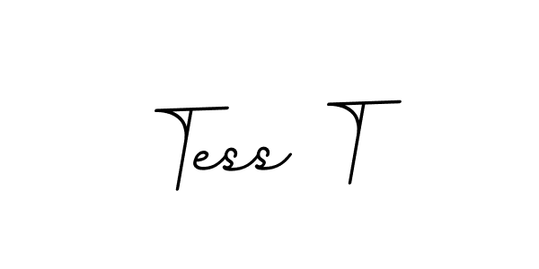 This is the best signature style for the Tess T name. Also you like these signature font (BallpointsItalic-DORy9). Mix name signature. Tess T signature style 11 images and pictures png