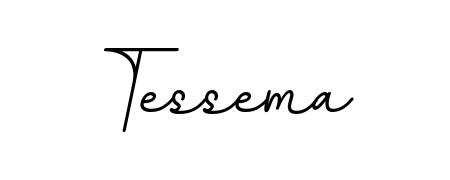 Upgrade your professional image with Tessema signature created with BallpointsItalic-DORy9 font. Fast, free, and watermark-free download. Tessema signature style 11 images and pictures png