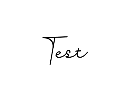 The best way (BallpointsItalic-DORy9) to make a short signature is to pick only two or three words in your name. The name Test include a total of six letters. For converting this name. Test signature style 11 images and pictures png