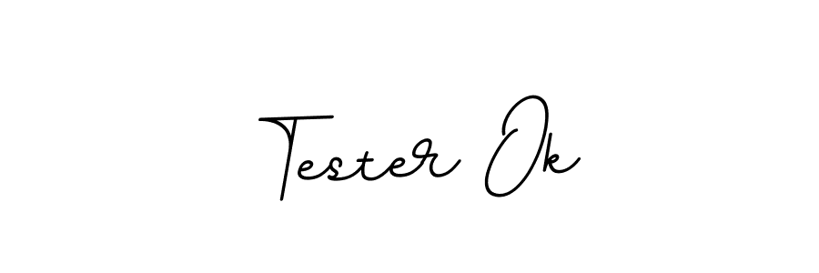 It looks lik you need a new signature style for name Tester Ok. Design unique handwritten (BallpointsItalic-DORy9) signature with our free signature maker in just a few clicks. Tester Ok signature style 11 images and pictures png