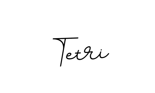 Design your own signature with our free online signature maker. With this signature software, you can create a handwritten (BallpointsItalic-DORy9) signature for name Tetri. Tetri signature style 11 images and pictures png