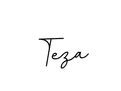 How to make Teza name signature. Use BallpointsItalic-DORy9 style for creating short signs online. This is the latest handwritten sign. Teza signature style 11 images and pictures png