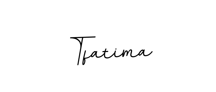 Design your own signature with our free online signature maker. With this signature software, you can create a handwritten (BallpointsItalic-DORy9) signature for name Tfatima. Tfatima signature style 11 images and pictures png