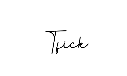 This is the best signature style for the Tfick name. Also you like these signature font (BallpointsItalic-DORy9). Mix name signature. Tfick signature style 11 images and pictures png