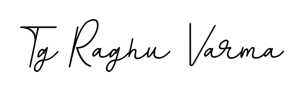 The best way (BallpointsItalic-DORy9) to make a short signature is to pick only two or three words in your name. For converting this name Tg Raghu Varma. Tg Raghu Varma signature style 11 images and pictures png
