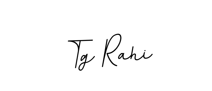 You should practise on your own different ways (BallpointsItalic-DORy9) to write your name (Tg Rahi) in signature. don't let someone else do it for you. Tg Rahi signature style 11 images and pictures png