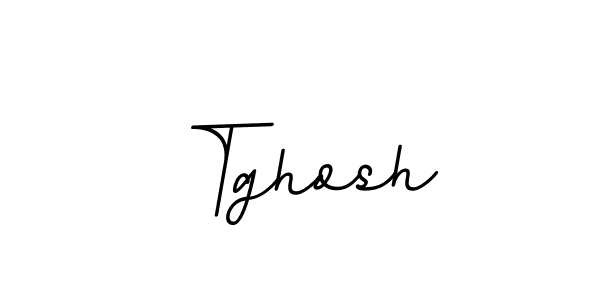 The best way (BallpointsItalic-DORy9) to make a short signature is to pick only two or three words in your name. The name Tghosh include a total of six letters. For converting this name. Tghosh signature style 11 images and pictures png
