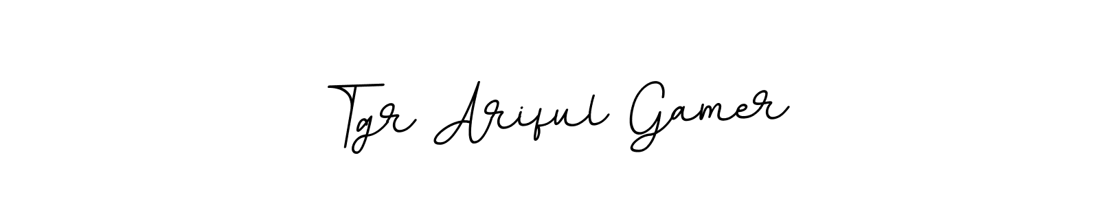 Tgr Ariful Gamer stylish signature style. Best Handwritten Sign (BallpointsItalic-DORy9) for my name. Handwritten Signature Collection Ideas for my name Tgr Ariful Gamer. Tgr Ariful Gamer signature style 11 images and pictures png