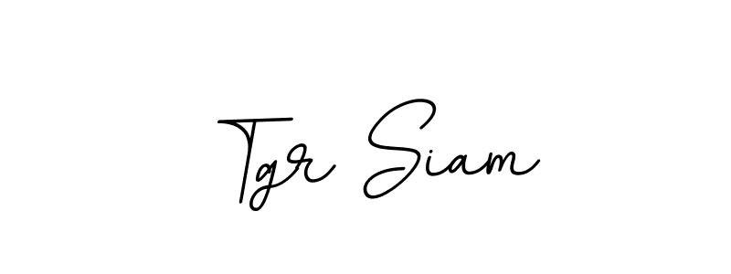 This is the best signature style for the Tgr Siam name. Also you like these signature font (BallpointsItalic-DORy9). Mix name signature. Tgr Siam signature style 11 images and pictures png