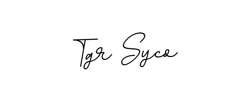 Tgr Syco stylish signature style. Best Handwritten Sign (BallpointsItalic-DORy9) for my name. Handwritten Signature Collection Ideas for my name Tgr Syco. Tgr Syco signature style 11 images and pictures png