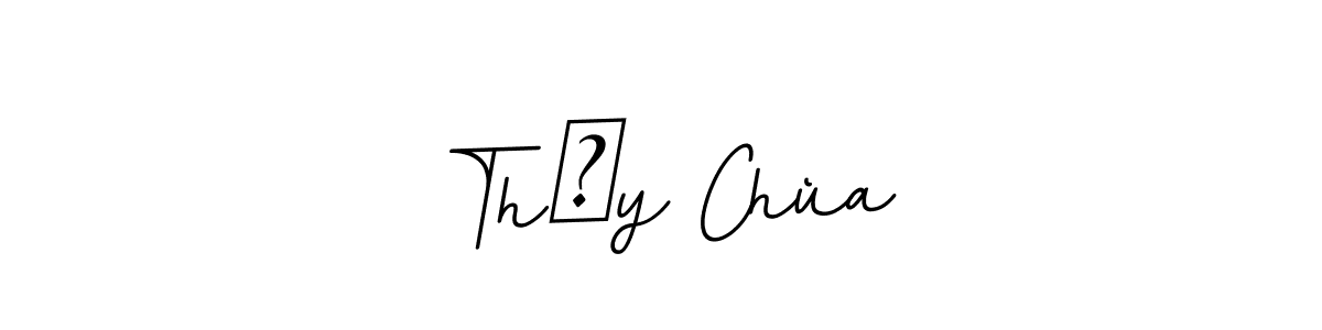 if you are searching for the best signature style for your name Thầy Chùa. so please give up your signature search. here we have designed multiple signature styles  using BallpointsItalic-DORy9. Thầy Chùa signature style 11 images and pictures png