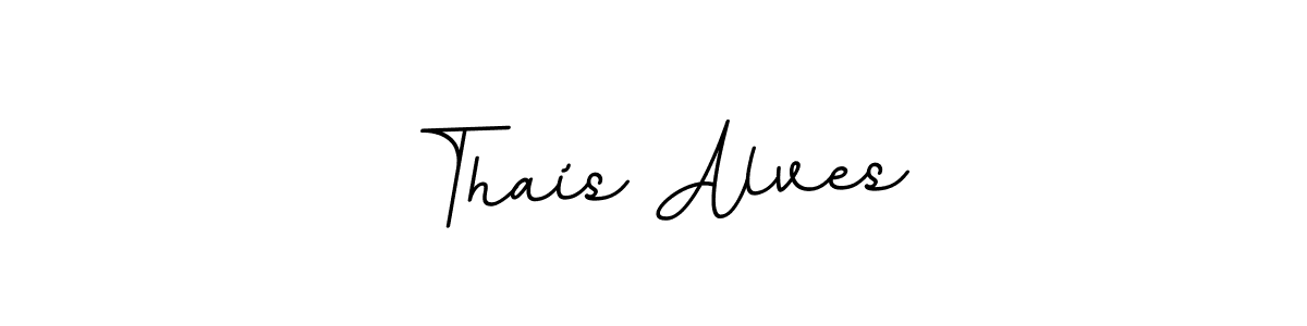 Make a beautiful signature design for name Thaís Alves. Use this online signature maker to create a handwritten signature for free. Thaís Alves signature style 11 images and pictures png