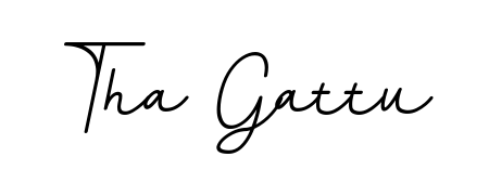 The best way (BallpointsItalic-DORy9) to make a short signature is to pick only two or three words in your name. For converting this name Tha Gattu. Tha Gattu signature style 11 images and pictures png