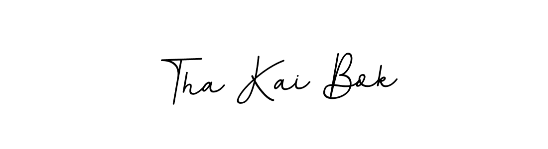 How to make Tha Kai Bok signature? BallpointsItalic-DORy9 is a professional autograph style. Create handwritten signature for Tha Kai Bok name. Tha Kai Bok signature style 11 images and pictures png