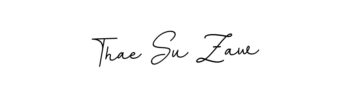 Make a beautiful signature design for name Thae Su Zaw. With this signature (BallpointsItalic-DORy9) style, you can create a handwritten signature for free. Thae Su Zaw signature style 11 images and pictures png