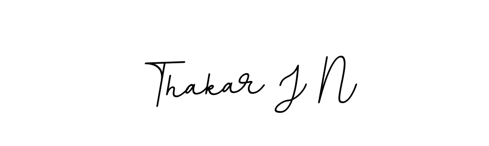 Thakar J N stylish signature style. Best Handwritten Sign (BallpointsItalic-DORy9) for my name. Handwritten Signature Collection Ideas for my name Thakar J N. Thakar J N signature style 11 images and pictures png