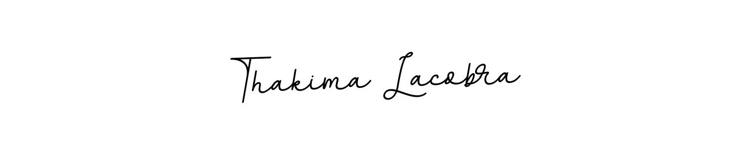 BallpointsItalic-DORy9 is a professional signature style that is perfect for those who want to add a touch of class to their signature. It is also a great choice for those who want to make their signature more unique. Get Thakima Lacobra name to fancy signature for free. Thakima Lacobra signature style 11 images and pictures png