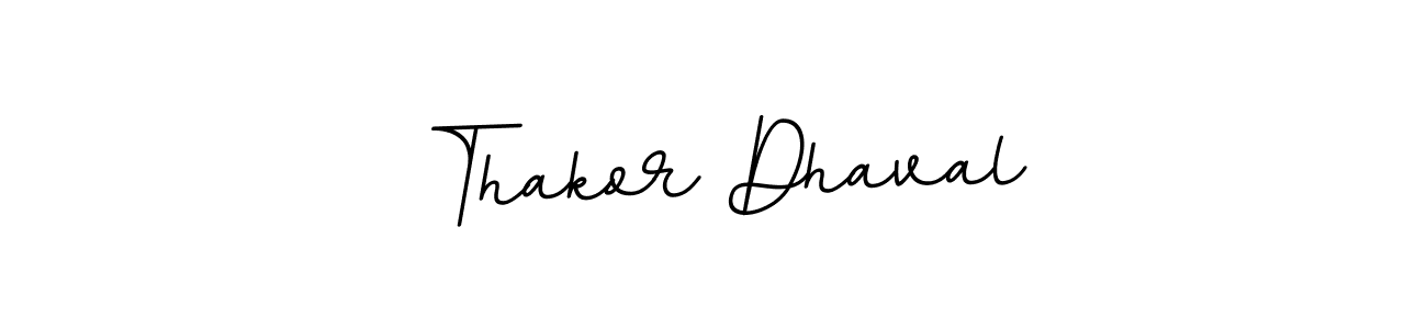 Design your own signature with our free online signature maker. With this signature software, you can create a handwritten (BallpointsItalic-DORy9) signature for name Thakor Dhaval. Thakor Dhaval signature style 11 images and pictures png